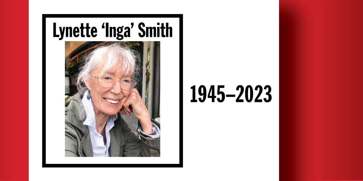 Lynette ‘Inga’ Smith 1945-2023