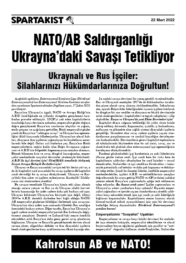 Spartakist (Türkçe Ek)  |  22 de março de 2022