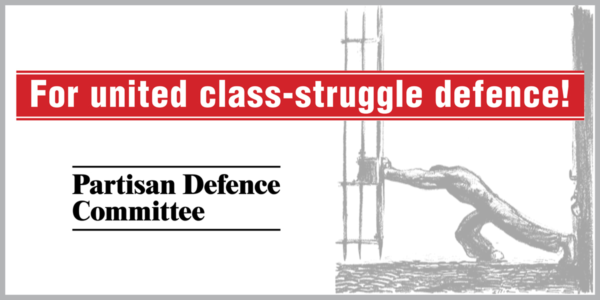 For united class-struggle defence!