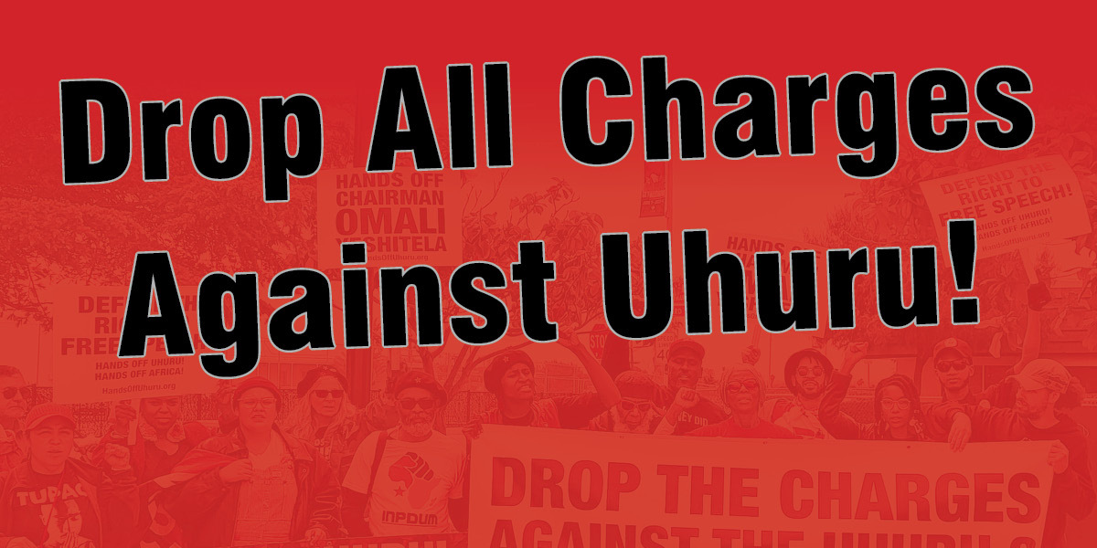 Drop All Charges Against Uhuru!