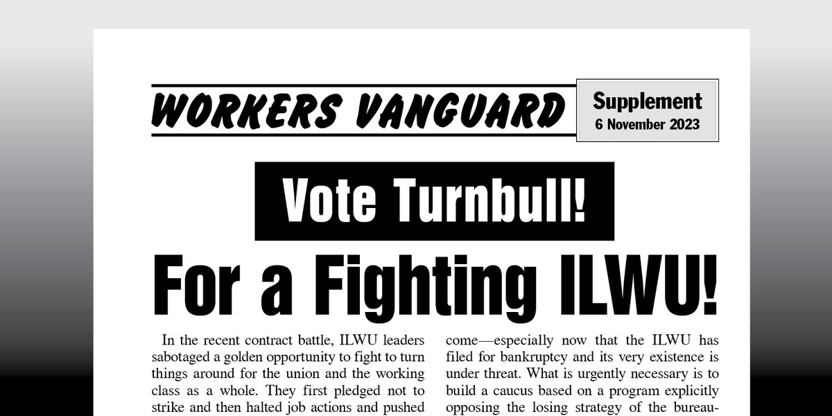 For a Fighting ILWU!