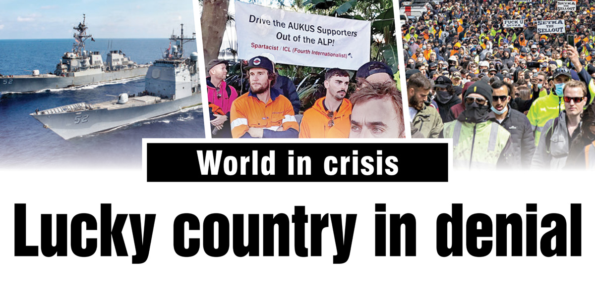 World in crisis | Lucky country in denial