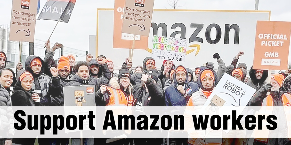 Support Amazon workers