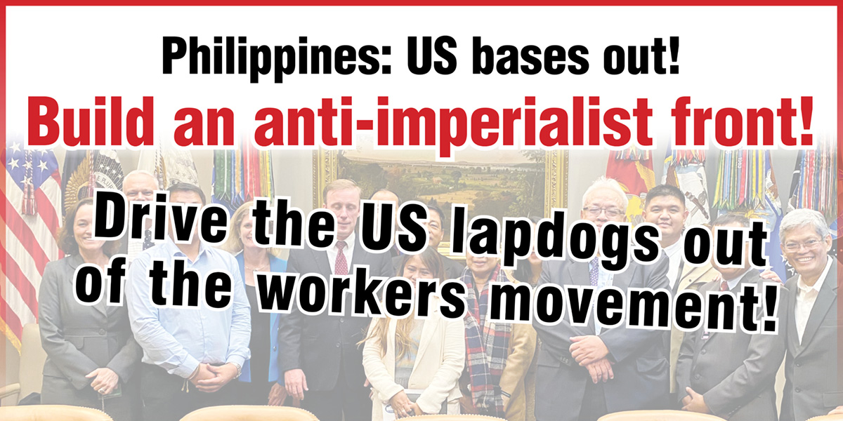 Philippines: Build an anti-imperialist front!